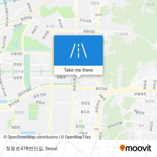 청중로478번안길 map