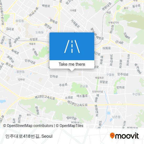 인주대로418번길 map