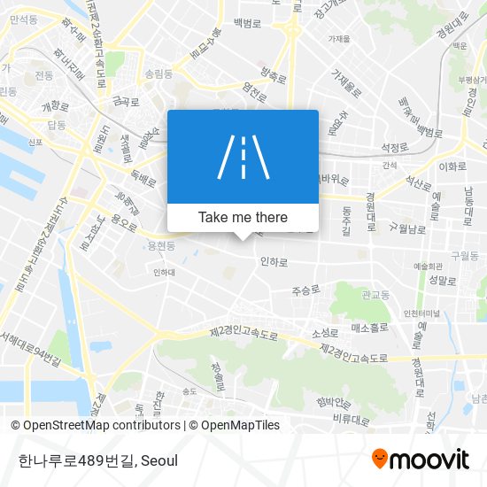 한나루로489번길 map