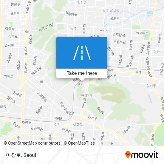 마장로 map