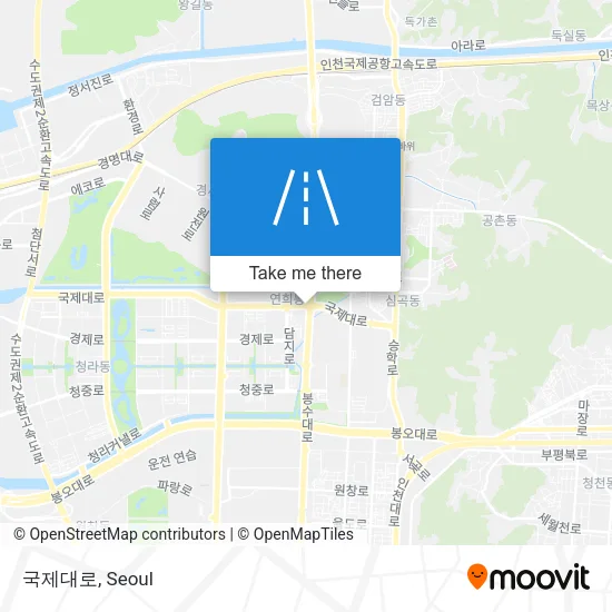 국제대로 map