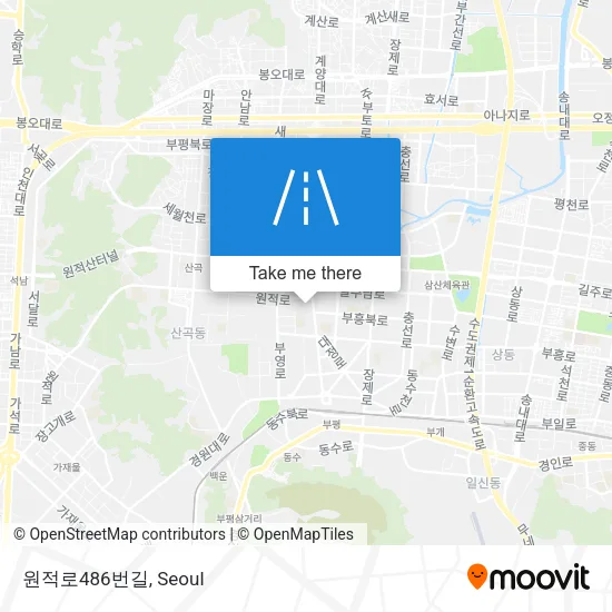 원적로486번길 map