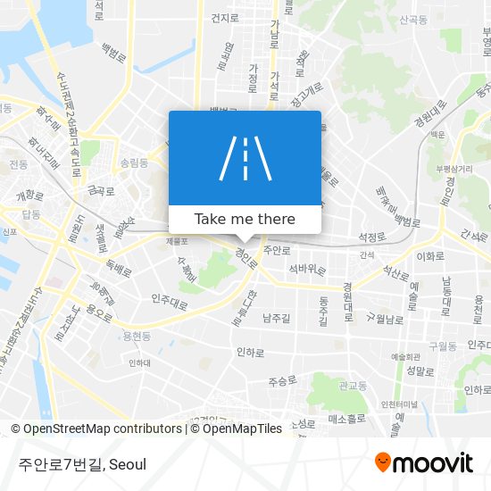 주안로7번길 map