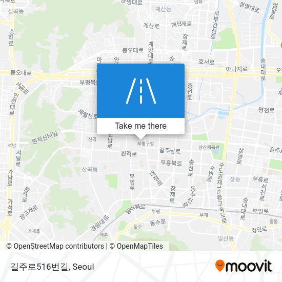 길주로516번길 map
