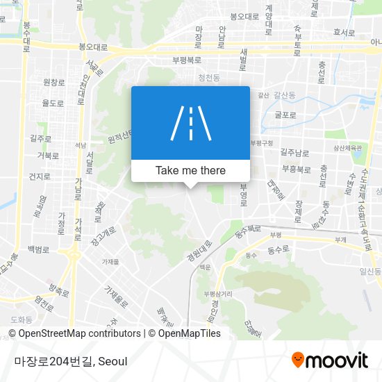 마장로204번길 map