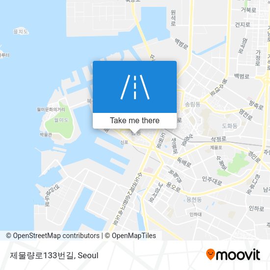 제물량로133번길 map