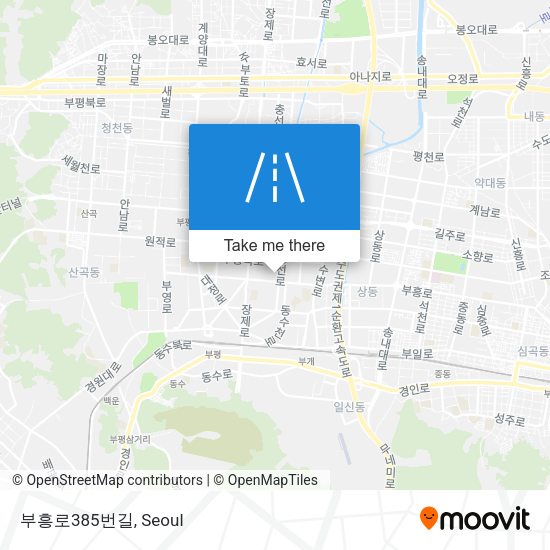 부흥로385번길 map