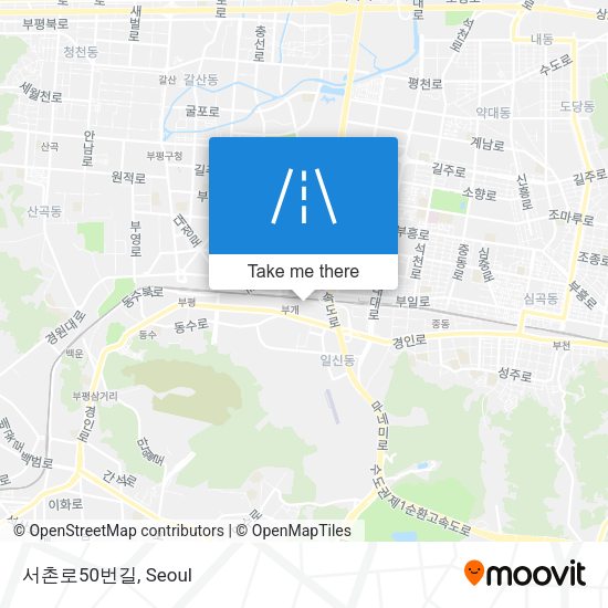 서촌로50번길 map
