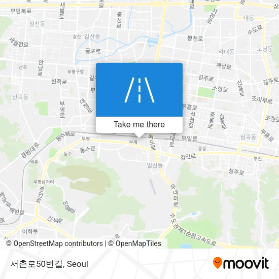 서촌로50번길 map