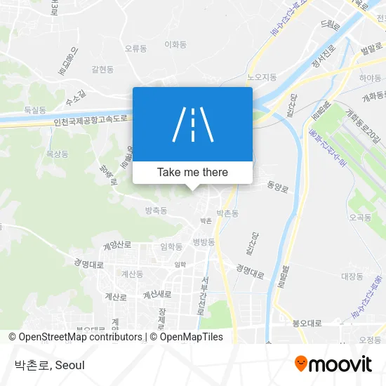 박촌로 map