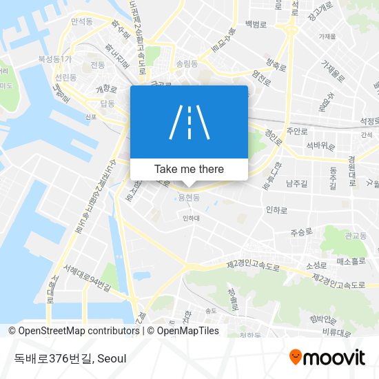 독배로376번길 map