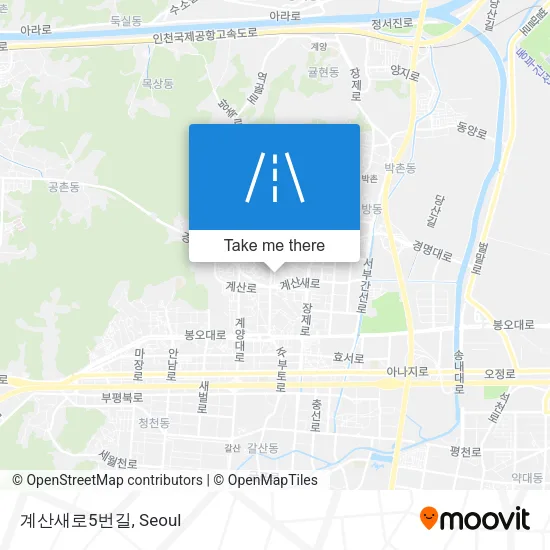 계산새로5번길 map