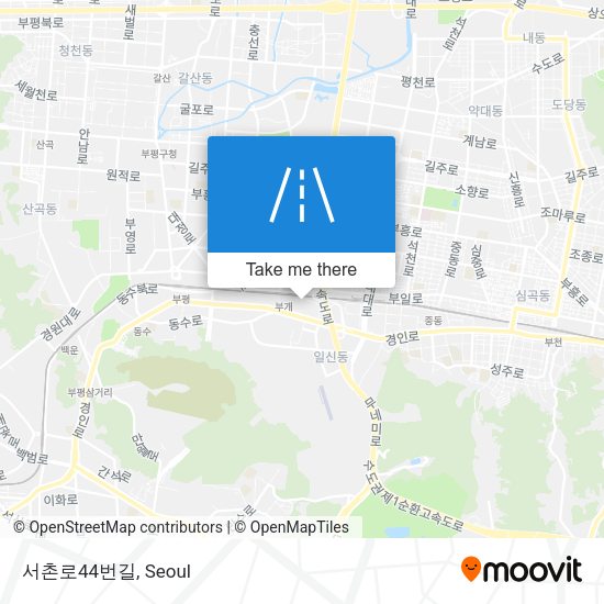 서촌로44번길 map