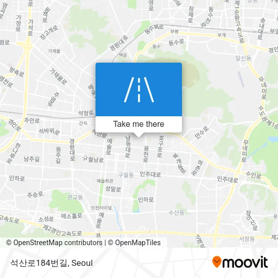 석산로184번길 map