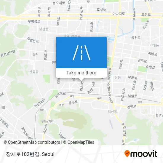 장제로102번길 map