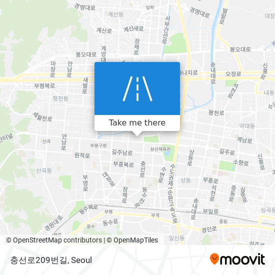 충선로209번길 map