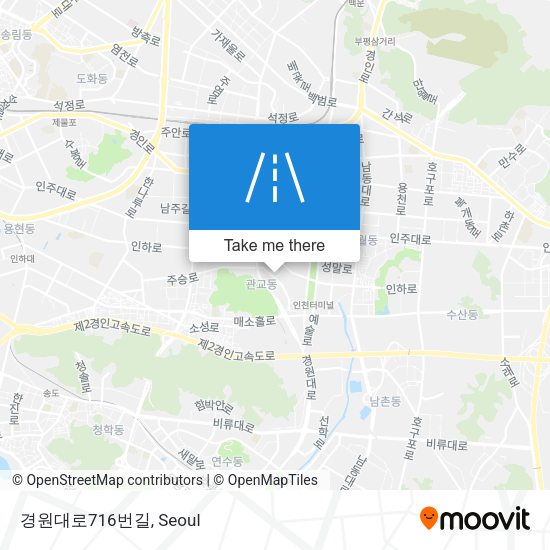 경원대로716번길 map