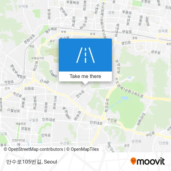 만수로105번길 map