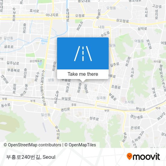 부흥로240번길 map