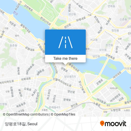 양평로18길 map