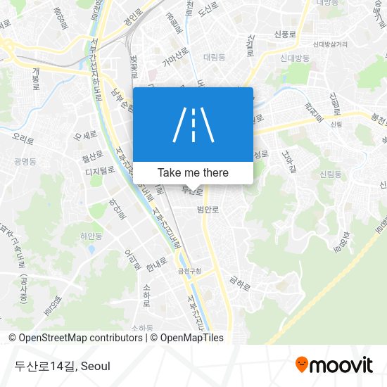 두산로14길 map