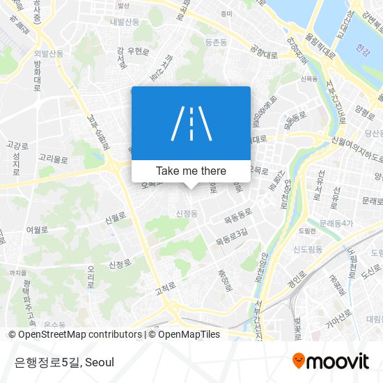 은행정로5길 map