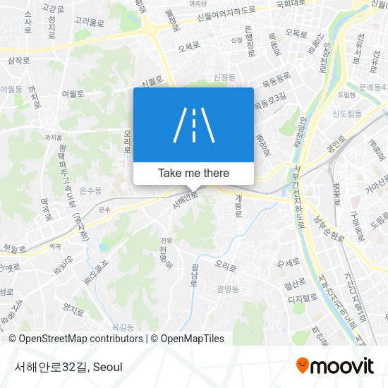 서해안로32길 map