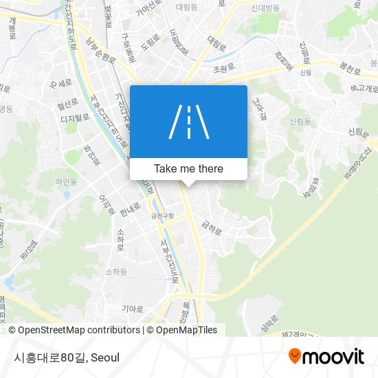 시흥대로80길 map