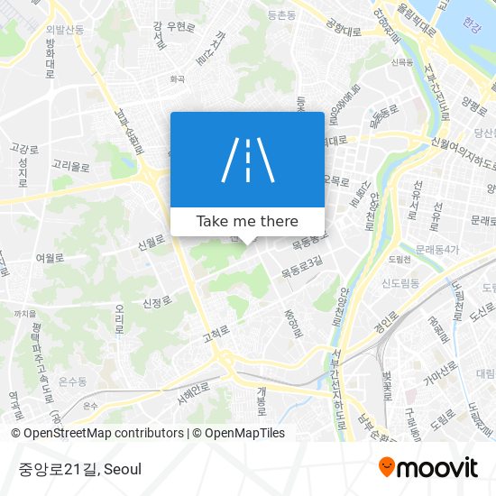 중앙로21길 map