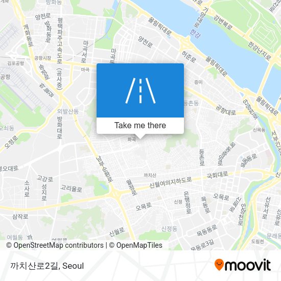 까치산로2길 map