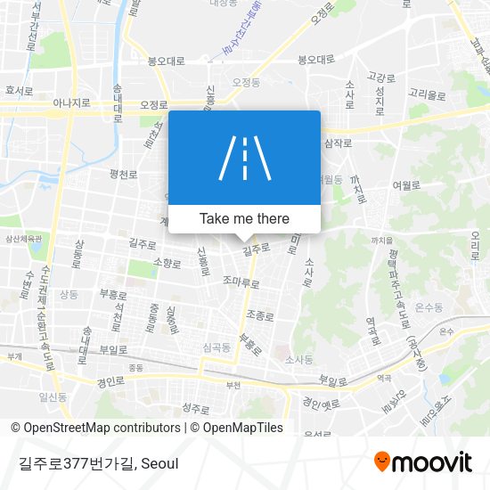 길주로377번가길 map