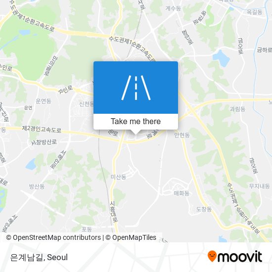 은계남길 map