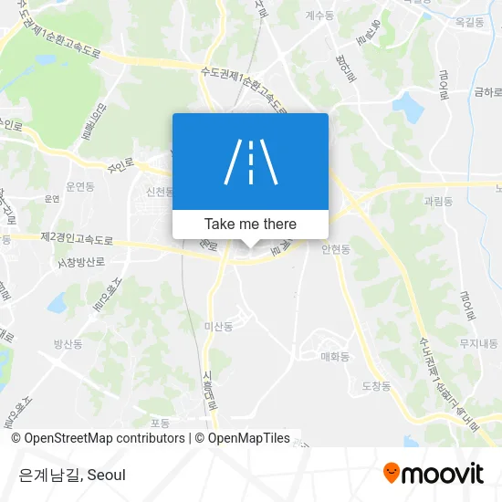 은계남길 map