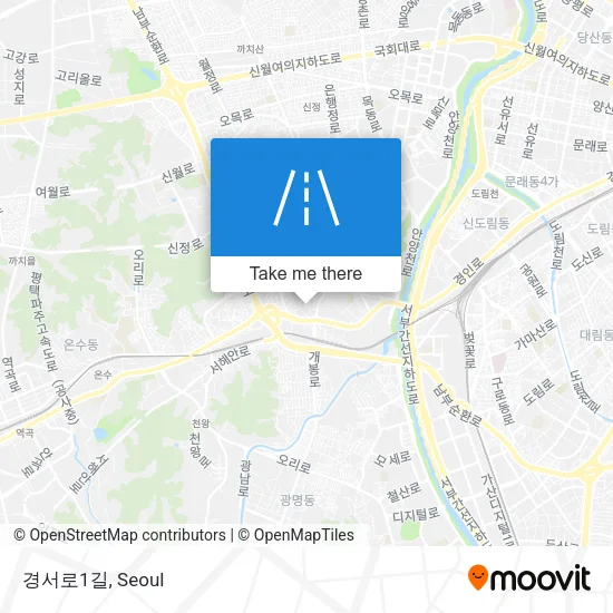 경서로1길 map