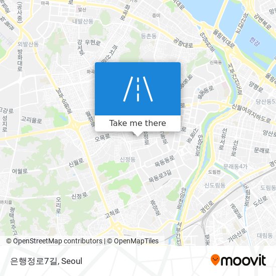 은행정로7길 map