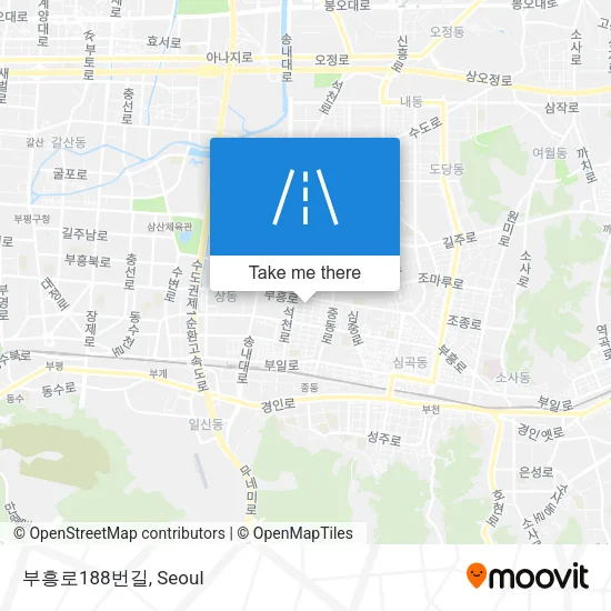 부흥로188번길 map