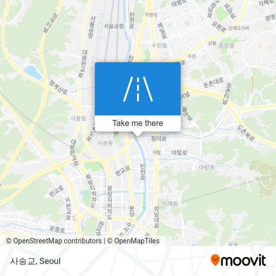 사송교 map