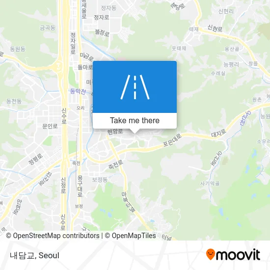 내담교 map