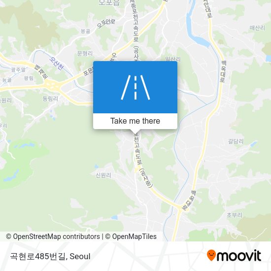 곡현로485번길 map