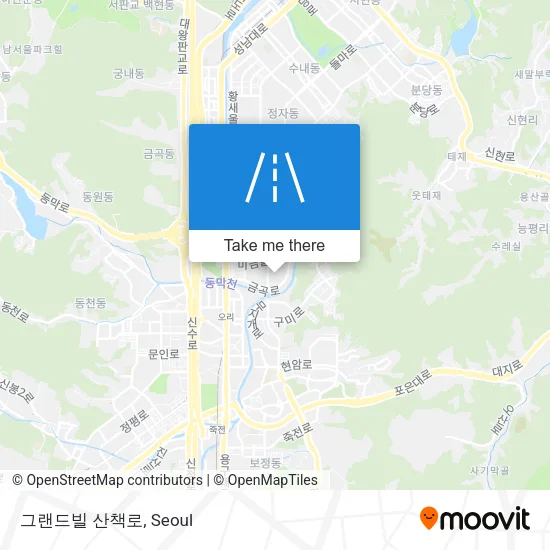 그랜드빌 산책로 map