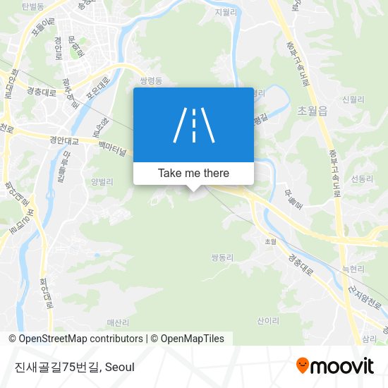 진새골길75번길 map