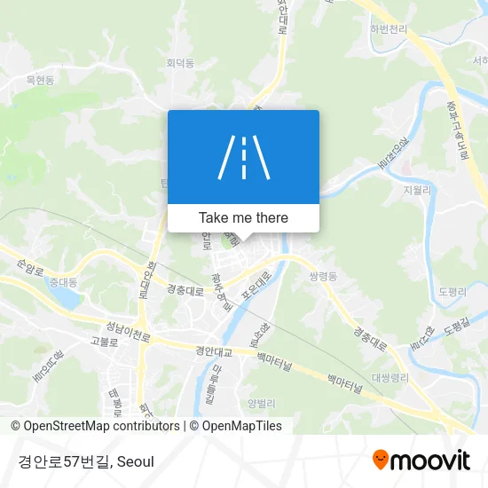 경안로57번길 map