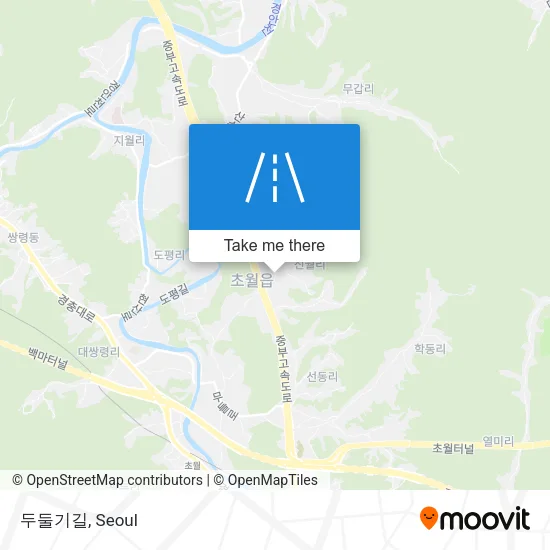 두둘기길 map