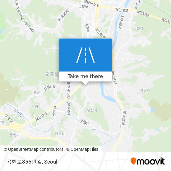 곡현로855번길 map