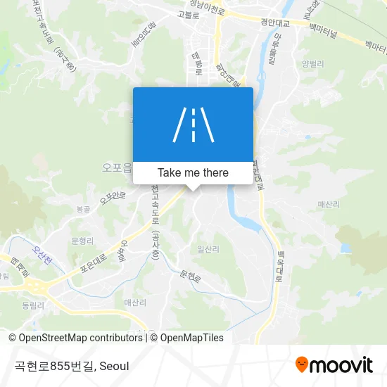 곡현로855번길 map