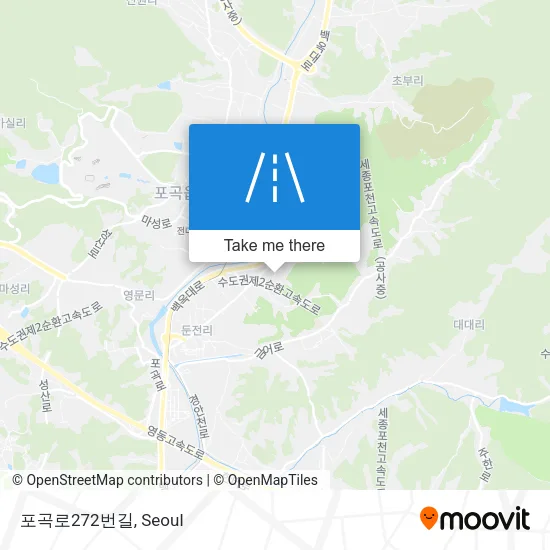 포곡로272번길 map