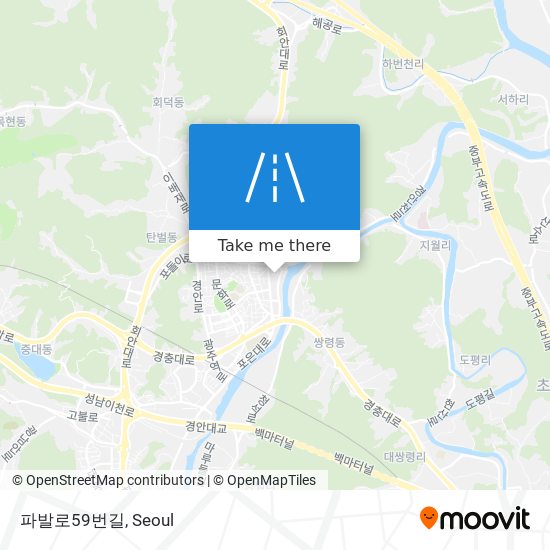 파발로59번길 map