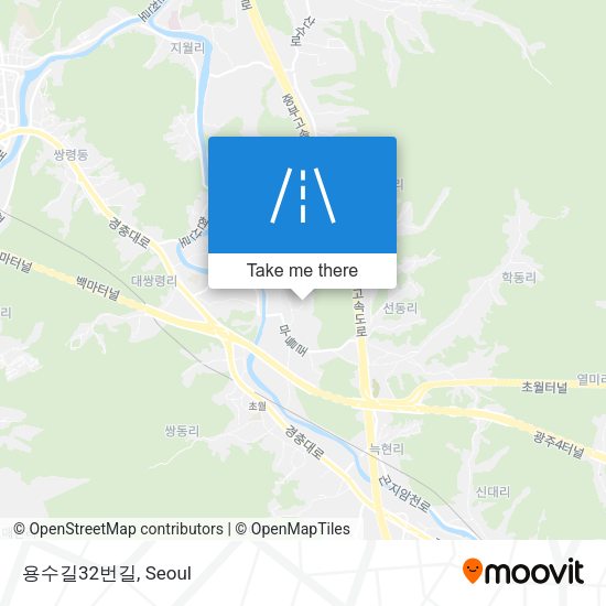 용수길32번길 map