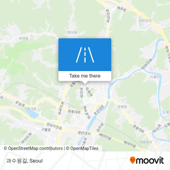 과수원길 map
