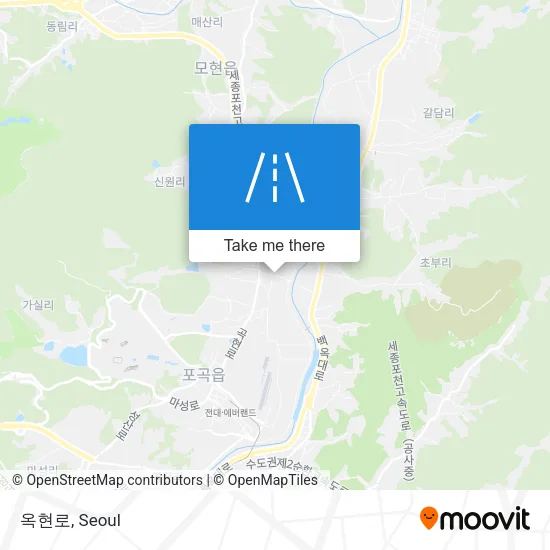 옥현로 map